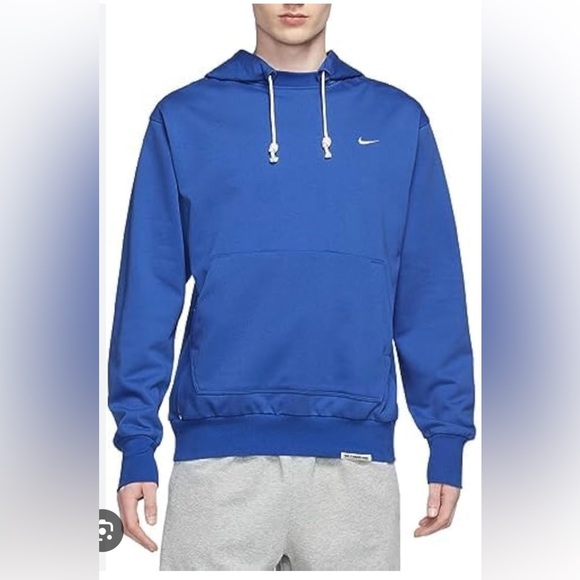 Nike Men's Standard Issue Dri-FIT Pullover Basketball Hoodie Medium M Blue - Picture 1 of 7